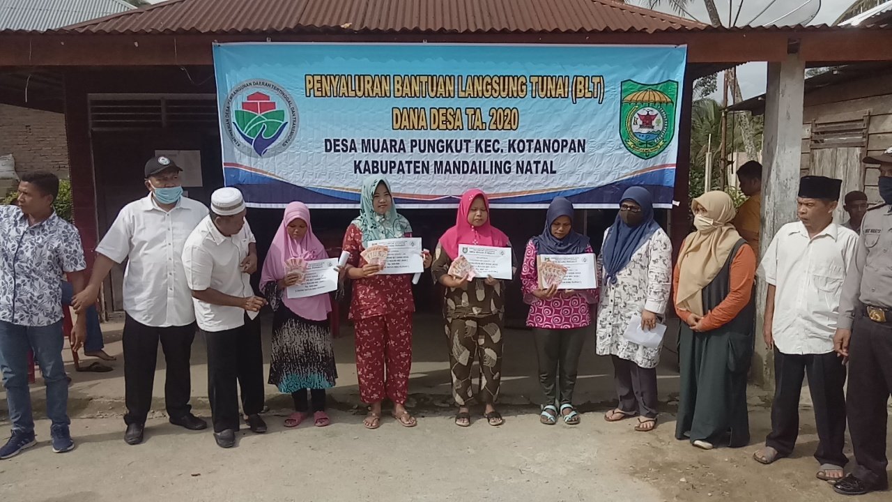 Penyaluran BLT-DD di 34 Desa di Kecamatan Kotanopan Tuntas