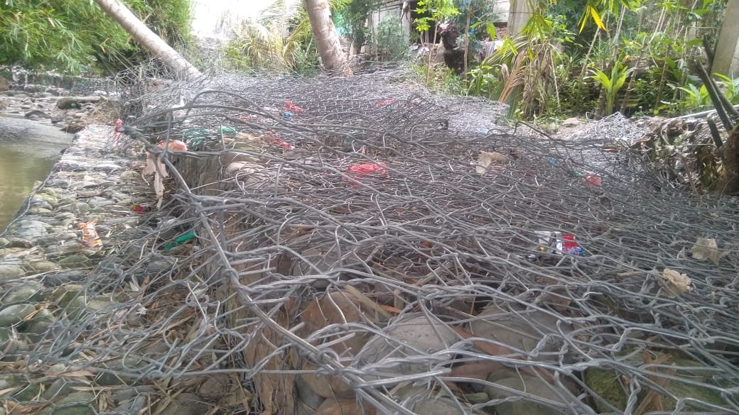 Proyek Beronjong Desa Tambangan Tonga Terbengkalai, PMD: Silakan Tanya ke Inspektorat