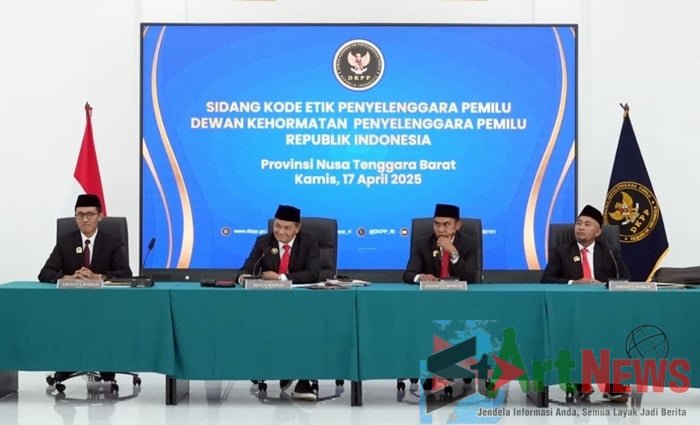DKPP Pecat Komisioner KPU Kota Padangsidimpuan Parlagutan Harahap