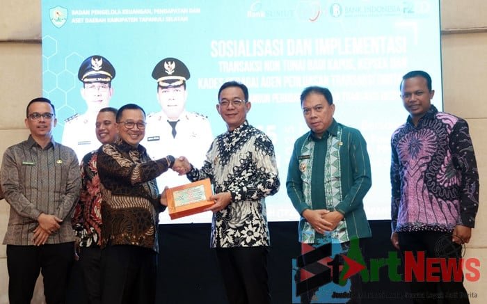 Tapsel Genjot Digitalisasi Layanan Publik melalui Penerapan Transaksi Nontunai
