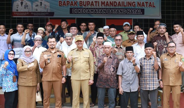 Bupati Madina Serap Aspirasi Warga Desa Banjar Malayu