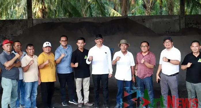 Saipullah Boyong Sejumlah Pejabat Belajar Tingkatkan Produksi Sawit ke H. Suyono
