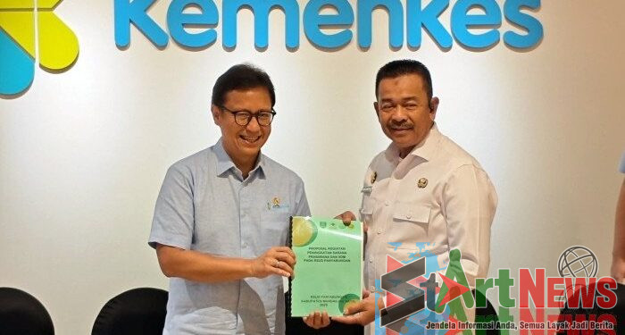 Bertemu Menkes, Bupati Madina Ajukan Kelanjutan Pembangunan RSUD Panyabungan