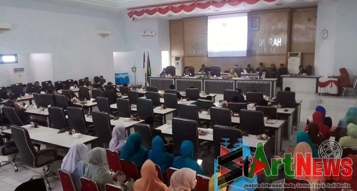 Hanya 23 Anggota DPRD Madina yang Hadiri Paripurna Mendengar Pidato Presiden