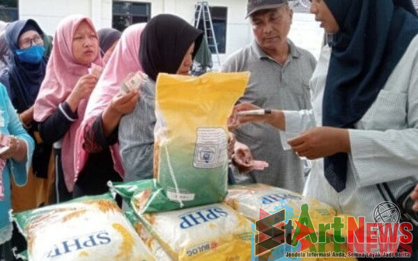 Hari Ini Polres Madina Jual Beras Murah, Disini Lokasinya
