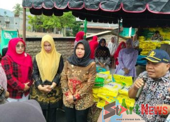 Pemkab Madina Jual Beras Murah di Pasar Eks Bioskop Tapanuli Panyabungan