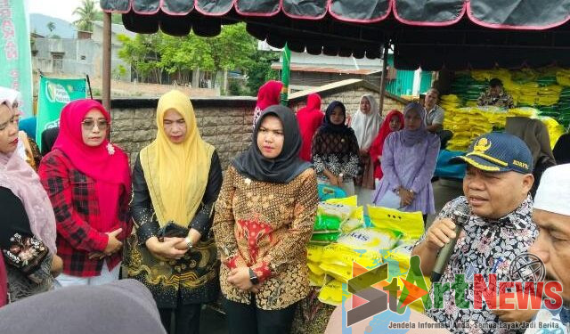 Pemkab Madina Jual Beras Murah di Pasar Eks Bioskop Tapanuli Panyabungan