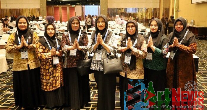 TP PKK Madina Ikut Bimtek dan Puncak HKG ke-55 di Medan