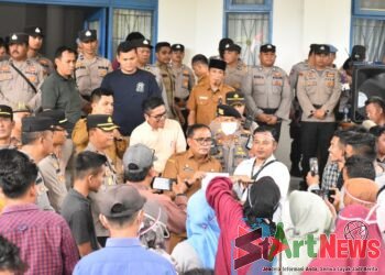 Sekda Madina Janji Aspirasi Pedagang Pasar Baru Panyabungan Disampaikan ke Bupati