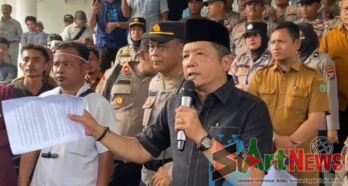 Sahuti Pengunjuk Rasa, Ketua DPRD Madina Janji Tinjau Pasar Baru Besok