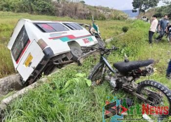 Tabrakan dengan Taxi di Sipirok, Dua Pelajar Luka Parah