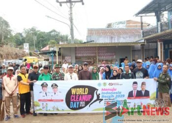 World Cleanup Day 2025, Bupati Tapsel Ajak Masyarakat Lestarikan Gotong-royong