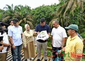 Bobby Nasution Lanjutkan Pembangunan Tujuh Jembatan yang Gagal Dikerjakan di Langkat