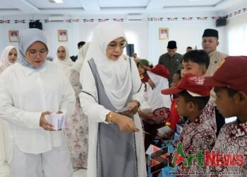PKK Madina Peringati Maulid Nabi Muhammad SAW dan Santuni 50 Anak Yatim