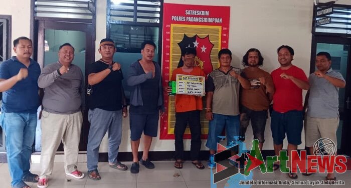 Polisi Tangkap Pembobol Konter Setor Tunai Brilink Pompo Computer di Sadabuan