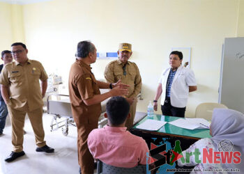 Bupati Saipullah Tinjau Perpindahan RSUD Panyabungan ke Gedung Baru Panatapan