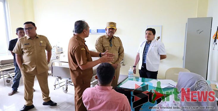 Bupati Saipullah Tinjau Perpindahan RSUD Panyabungan ke Gedung Baru Panatapan