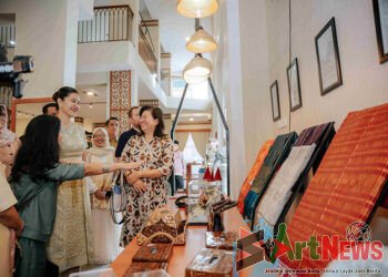 Ketua Dekranasda Sumut Perkenalkan Wastra kepada Istri Dubes AS