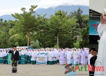 Di Madina, Peringatan Hari Santri Diwarnai Pemeriksaan Kesehatan Gratis