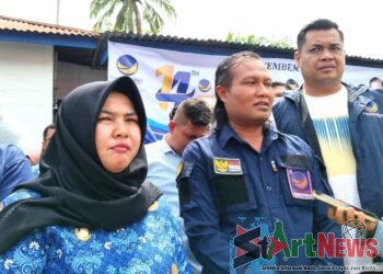 Rayakan HUT ke-14, NasDem Madina Gelar Cek Kesehatan Gratis dan Donor Darah