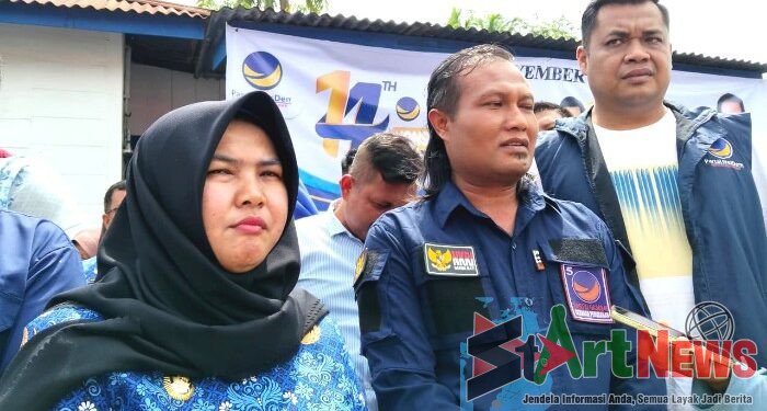Rayakan HUT ke-14, NasDem Madina Gelar Cek Kesehatan Gratis dan Donor Darah