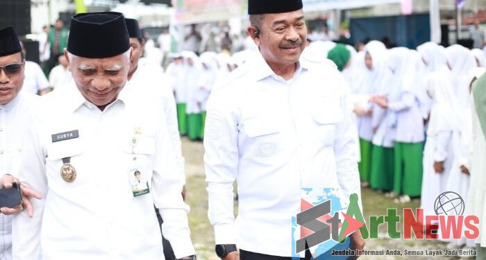 Bupati Madina Hadiri Peringatan HSN 2025  di Titik Nol