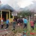 Kantor Lurah Timbangan Ludes Terbakar