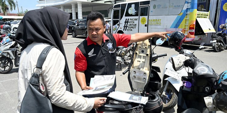 Program Pemutihan PKB di Sumut Dongkrak Pendapatan hingga Rp8 Miliar per Hari