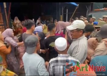 VIDEO: Penampakan Pedagang Pasar Kuliling Ricuh dengan Satpol PP Pagi Tadi