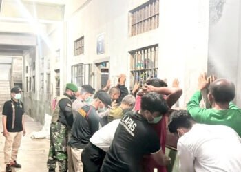 Petugas Temukan Barang Berbahaya di Kamar Narapidana Lapas Padangsidimpuan