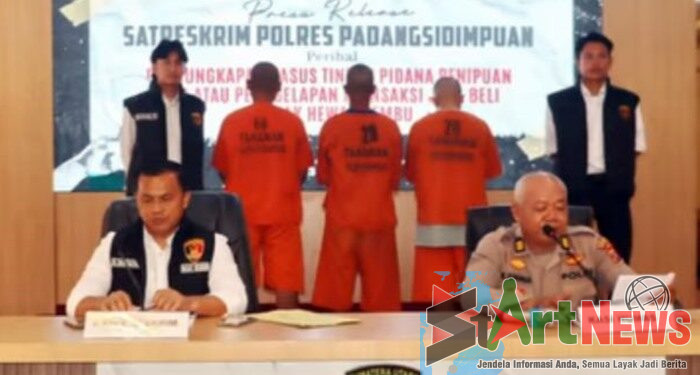 Polres Padangsidimpuan Bongkar Kasus Penipuan Jual-Beli Sapi dengan Modus COD