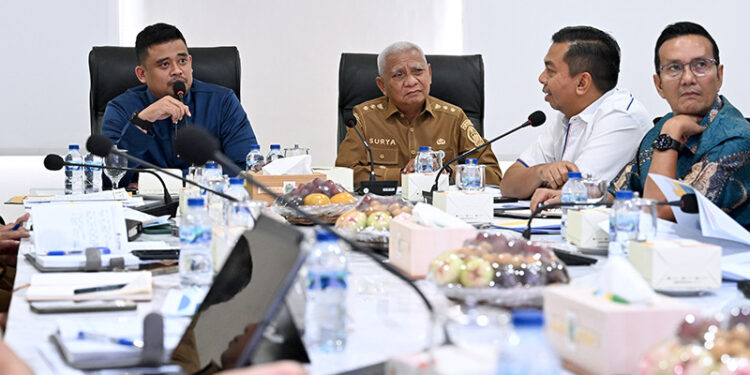 Bobby Nasution Akselerasi Program 3 Juta Rumah Bersama Kepala Daerah se-Sumut