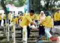 Rayakan HUT ke-61, Golkar Padangsidimpuan Ziarah ke Taman Makam Pahlawan