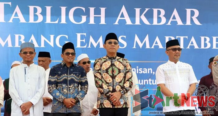 Tabligh Akbar di Lapangan PTPN IV, Bupati Tapsel Apresiasi Ustadz Ucay