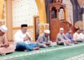 Doa Bersama untuk Almarhum Arjuna Tamaraya di Masjid Agung Kota Sibolga