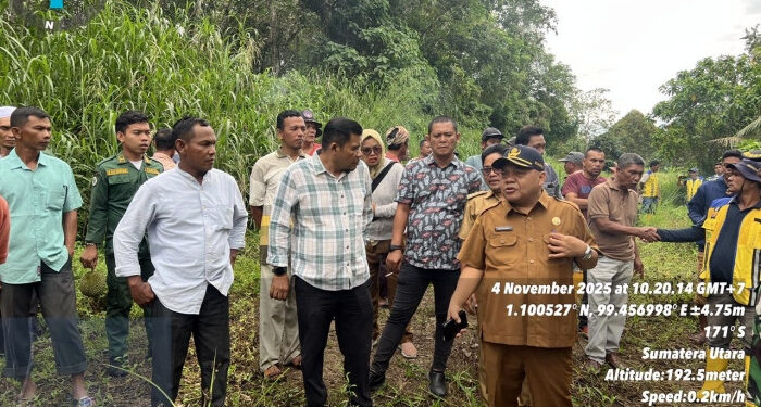 Pemkab Madina Bantu BWS II Sumut Normalisasi Saluran Irigasi Batang Angkola
