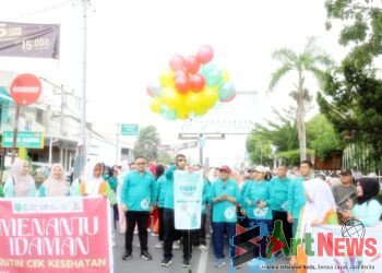 Pemkab Madina Rayakan HKN ke-61 dengan Jalan Sehat dan PKG