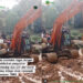 Petugas TNBG Temukan PETI dan Usir Dua Excavator di Muara Sinainjon