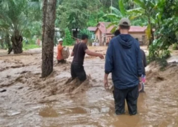 Satu Orang Hilang Akibat Banjir Tiga Hari di Padangsidimpuan
