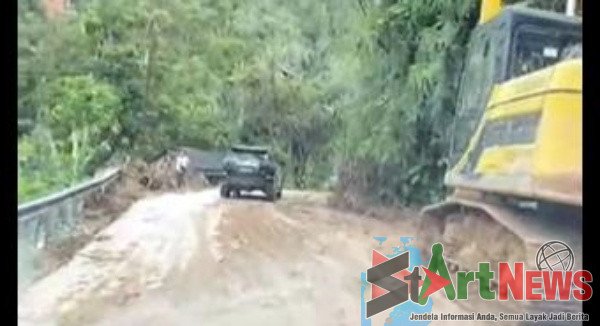 Akses Jalan Tarutung-Sibolga Berhasil Ditembus hingga Km 38