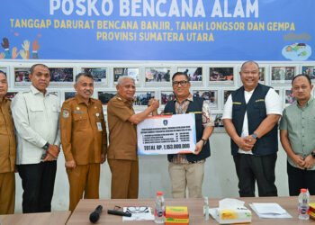 Sumut Terima Bantuan Rp1,153 Miliar dari Kepri untuk Penanganan Bencana