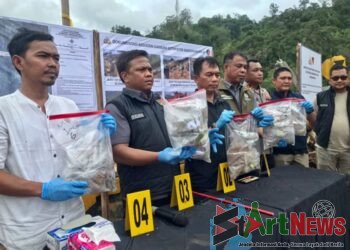 Bareskrim Polri Sita Alat Berat dan Segel Lahan PT TBS di Hulu Sungai Garoga