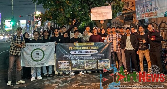 Mahasiswa Madina di Yogyakarta Galang Dana untuk Korban Banjir