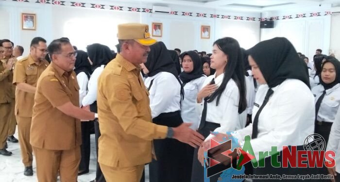 Bupati Madina Lantik 158 PPPK dan Dua CPNS Alumni IPDN