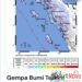 Malam Ini Nias Selatan Diguncang Gempa Magnitudo 5,0