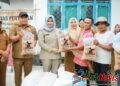 Wabup Madina Serahkan Bantuan Bibit Pertanian kepada Kelompok Tani