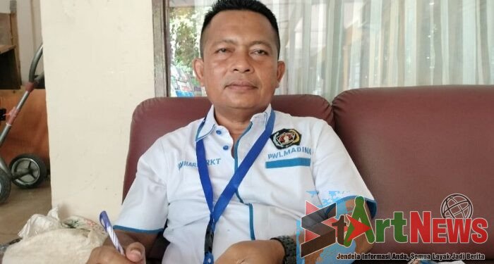 Zamharir Rangkuti Nakhodai PWI Madina Periode 2025-2028