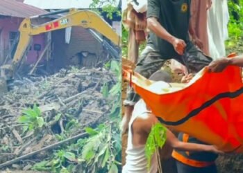 Kisah Erik Sewa Alat Berat Demi Temukan Jasad Ibu yang Tertimbun Longsor di Agam