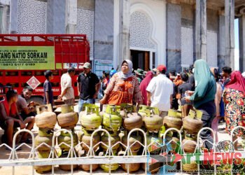 Antrean Berkurang Signifikan, Distribusi BBM dan Gas LPG 3 Kg di Tapteng Dipercepat