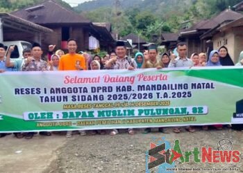 Muslim Pulungan Serap Aspirasi Konstituen di Desa Terdampak Bencana